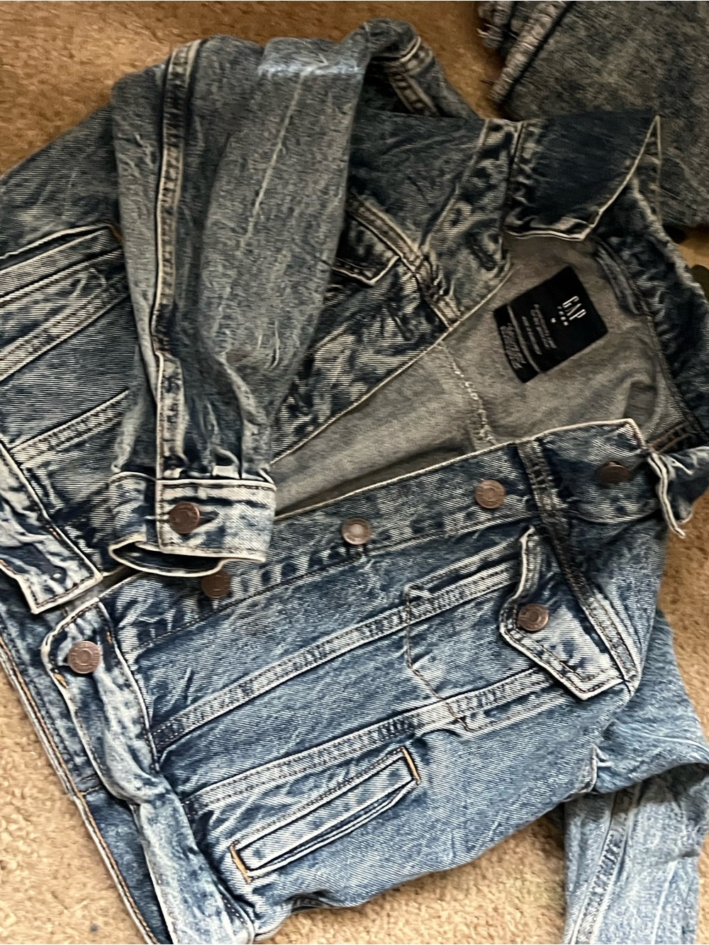 GAP Teen Light Blue Denim Jacket